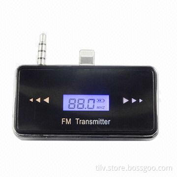 3.5mm Jack Full Frequency Chargeable Car FM Transmitter
